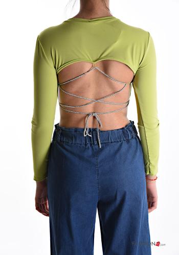 Top maniche lunghe con fiocco - ph 2