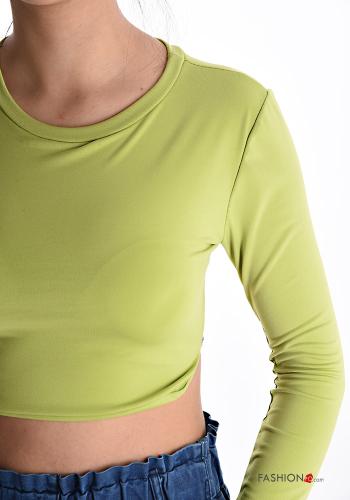 Top maniche lunghe con fiocco - ph 4