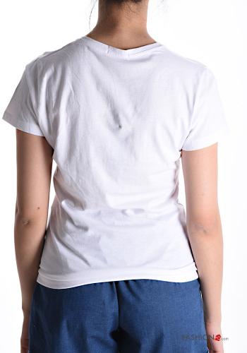 T-shirt in Cotone Fantasia stampata - ph 2