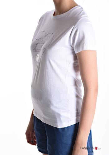T-shirt in Cotone Fantasia stampata - ph 3