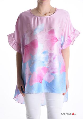 Floral short sleeve Blouse - ph 1
