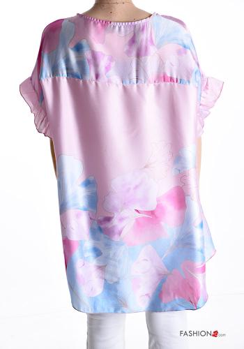 Floral short sleeve Blouse - ph 2