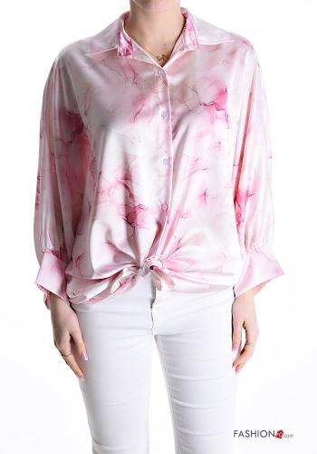 Floral Shirt with knot - ph 1