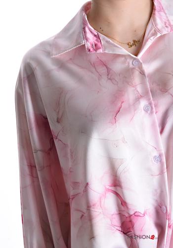 Floral Shirt with knot - ph 4