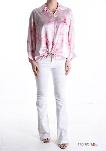 Floral Shirt with knot - ph 5
