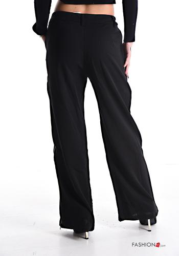 Pantalone wide leg con tasche - ph 2