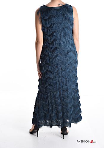 Robe Sans Manches longue à franges - ph 2