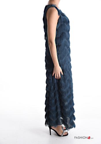 Robe Sans Manches longue à franges - ph 3