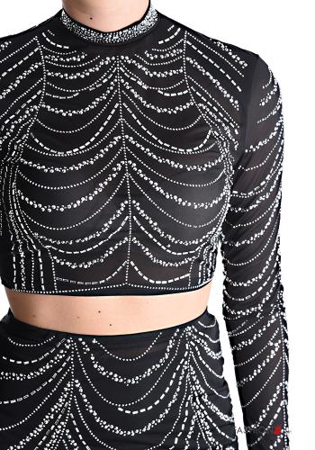 Co-ord Rollneck with rhinestones - ph 4