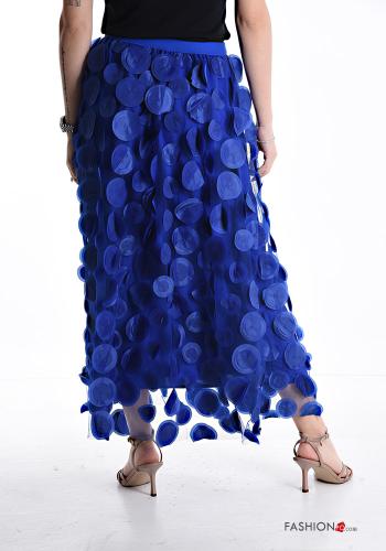Gonna tulle chiffon con fodera con elastico - ph 2