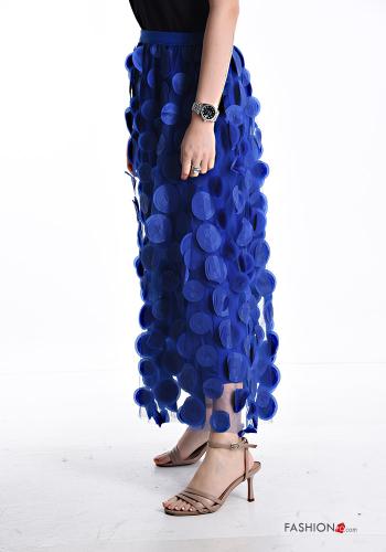 Gonna tulle chiffon con fodera con elastico - ph 3