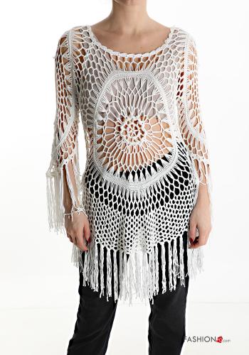Vestido playero con flecos - ph 1