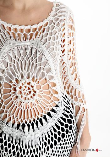 Vestido playero con flecos - ph 4