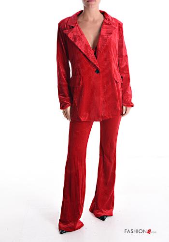 flared Velvet Suit with lining - ph 1