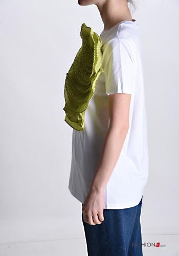 T-shirt in Cotone maniche corte girocollo - ph 3