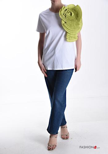 T-shirt in Cotone maniche corte girocollo - ph 5