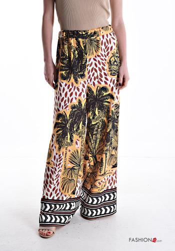 Pantalone wide leg con elastico - ph 1