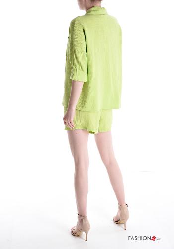 short sleeve Cotton Co-ord with elastic - ph 2