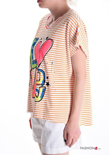 Striped Cotton T-shirt - ph 3