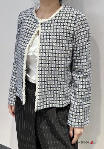 Bolerino in Cotone tipo “Chanel” con frange - ph 1