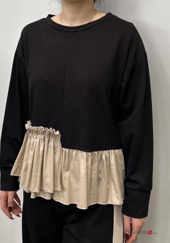 Long sleeved top with flounces - ph 1