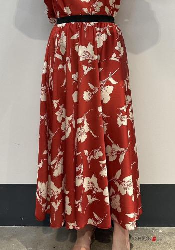 Floral Skirt with elastic - ph 1