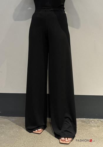 wide leg long Trousers with elastic - ph 1