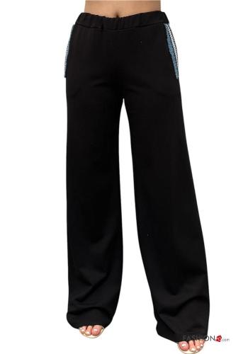 Pantalone sportivo con tasche con elastico - ph 1
