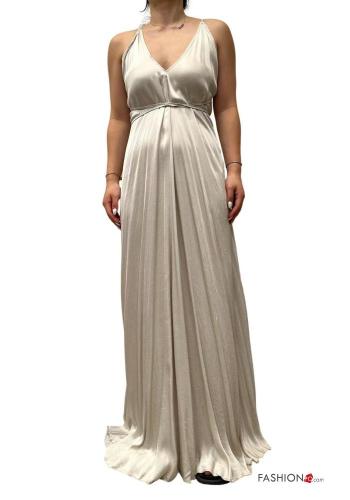 satin adjustable Dress