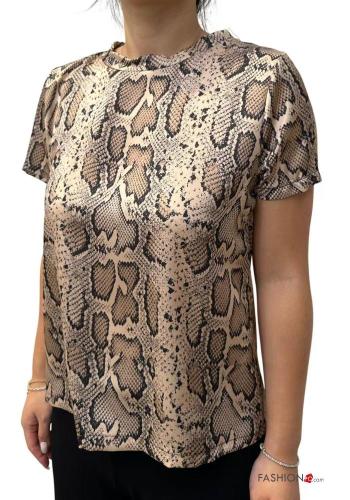 Animal print T-shirt - ph 1