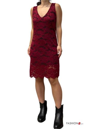 Spitze- Kleid mit Futter - ph 1