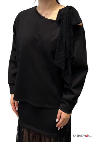 lace trim Blouse - ph 1