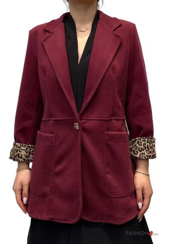 Jacke mit Knöpfen mit Futter - ph 1