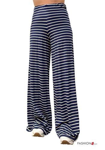 Pantalones de Algodón a rayas con elástico - ph 1