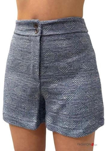 Cotton Shorts with buttons - ph 1