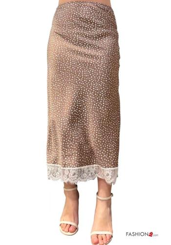 Gonna pizzo Fantasia pois