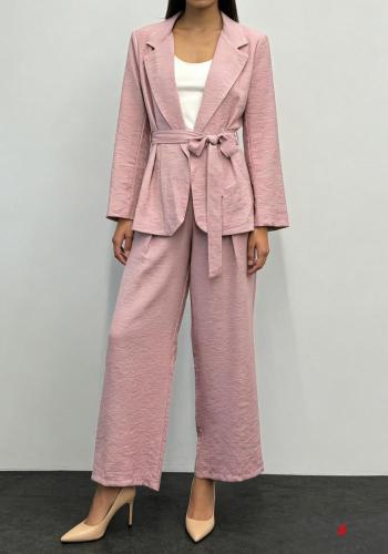 Blusão com cinto com forro - ph 1