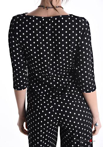 T-shirt Fantasia pois maniche a tre quarti - ph 2