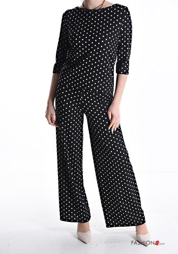 T-shirt Fantasia pois maniche a tre quarti - ph 5