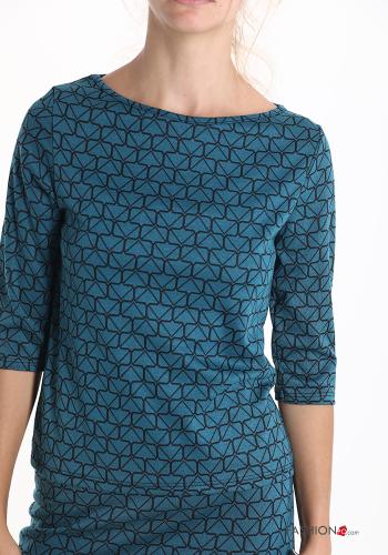 Maglietta a manica lunga Fantasia geometrica - ph 4