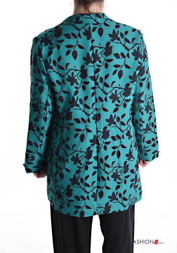 Blazer Fantasia floreale con fodera - ph 2