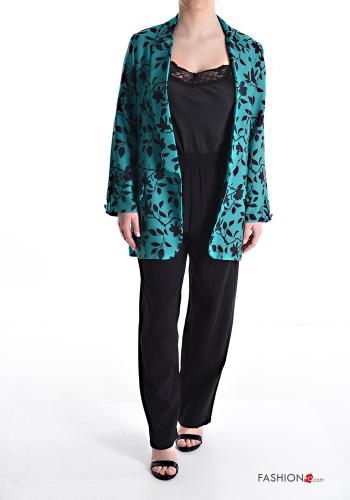 Blazer Fantasia floreale con fodera - ph 5
