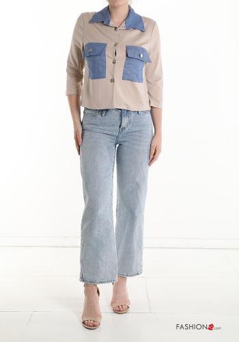 Chaqueta con botones manga tres cuartos - ph 5