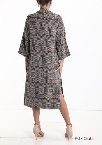 Blouson léger à Imprimé Géométrique avec fonte - ph 2