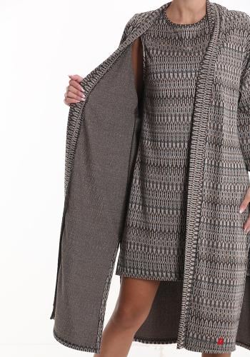 Blouson léger à Imprimé Géométrique avec fonte - ph 5