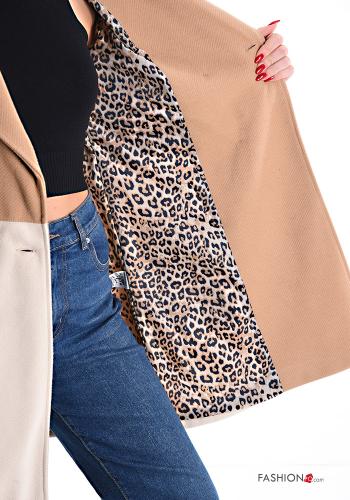 double-breasted Coat with pockets with lining - ph 5