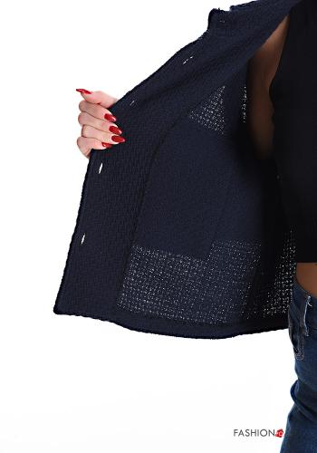 Giacca in Cotone con colletto con bottoni - ph 6