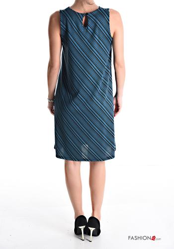 Striped knee-length Sleeveless Dress - ph 2