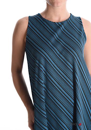 Striped knee-length Sleeveless Dress - ph 4
