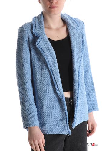 Blazer en Coton à franges - ph 1